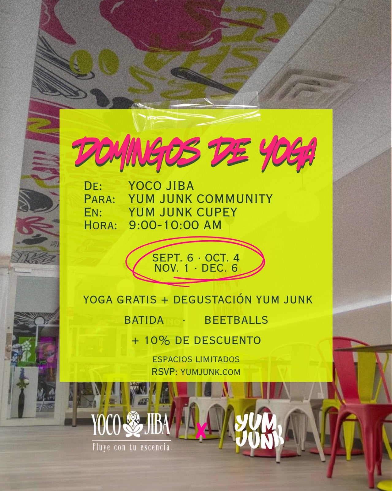 Yoga Gratis - Yum Junk Cupey