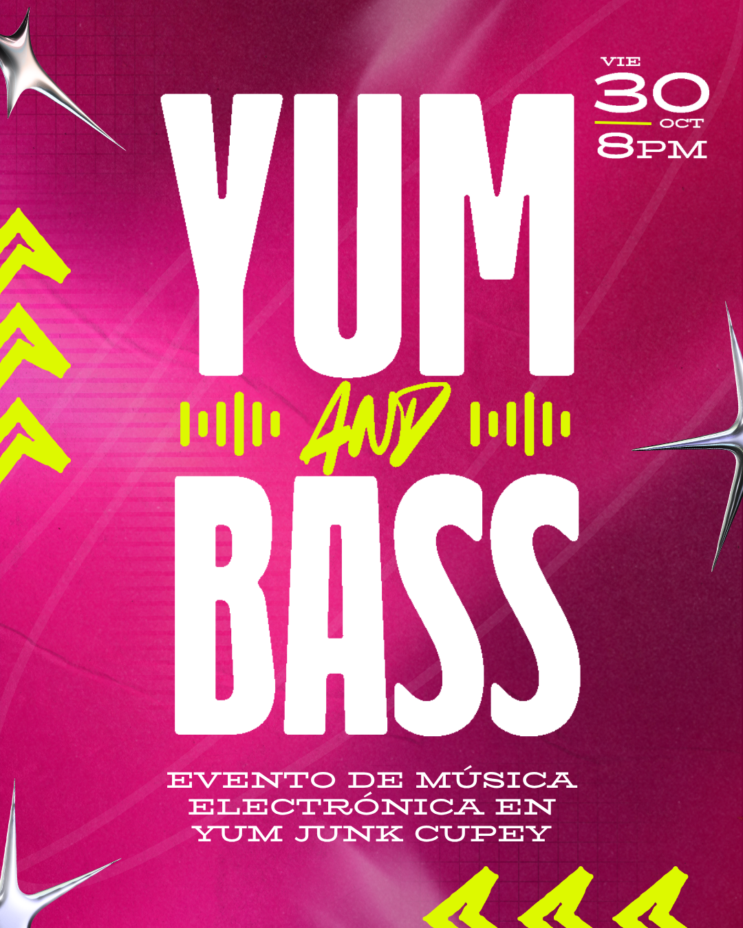 YUM & BASS | EVENTO DE MÚSICA ELECTRÓNICA